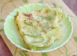 西葫蘆雞蛋塌子 西葫蘆雞蛋塌子