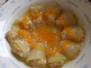 冬瓜蝦卷 冬瓜蝦卷