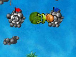 田雞跳荷葉 田雞跳荷葉