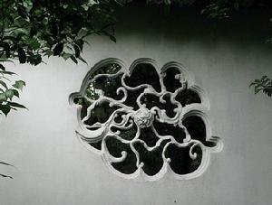 滄浪亭的漏窗