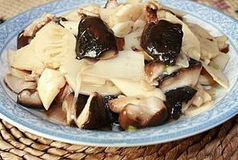 長壽香菇冬筍菜