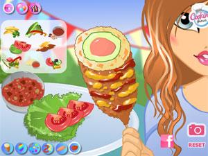 設計玉米熱狗 設計玉米熱狗