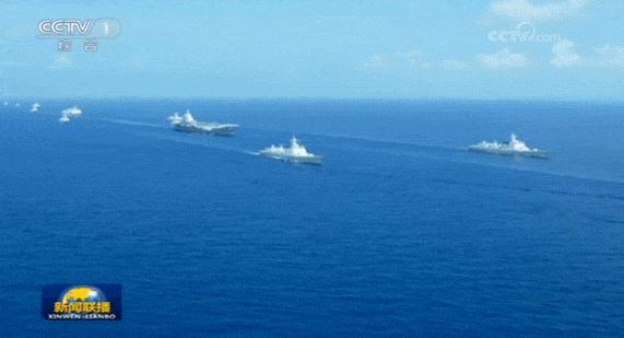 2018年中國南海海上閱兵式