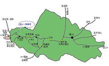 堯山·森海灣水上樂園交通位置圖