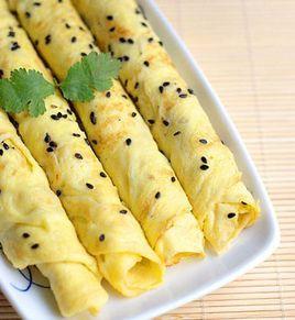 黑芝麻雞蛋餅 黑芝麻雞蛋餅