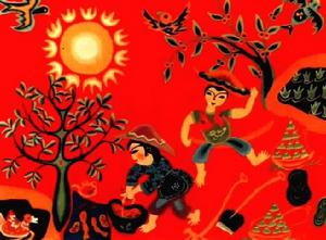 博里農民畫 博里農民畫