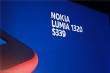 Lumia 1320售價339美元