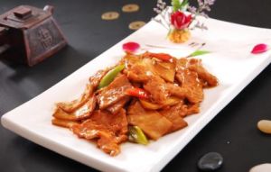 蒜爆鹹豬肉 蒜爆鹹豬肉