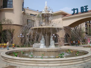 石雕噴泉 石雕噴泉