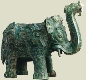 銅象尊 銅象尊