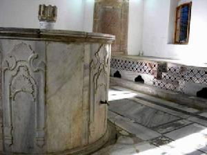 阿克古城內有著近300年歷史的土耳其浴室