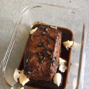 香草黑醋肉眼瘦肉