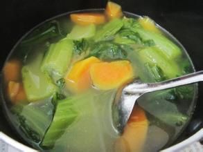 白番薯大芥菜湯 白番薯大芥菜湯