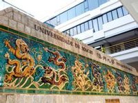 國家教委贈送給澳大的九龍壁