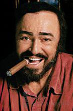 帕瓦羅蒂與雪茄