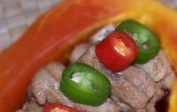 木瓜排骨盅 木瓜排骨盅