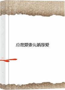 總裁愛妻先婚厚愛 總裁愛妻先婚厚愛