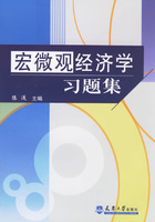 宏個體經濟學習題集 宏個體經濟學習題集