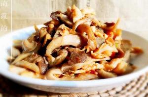 雞絲炒蘑菇 雞絲炒蘑菇