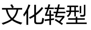 文化轉型 文化轉型
