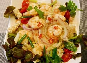 生菜海鮮冬粉沙拉 生菜海鮮冬粉沙拉