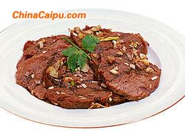 涼拌辣牛肉 涼拌辣牛肉