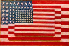 《三面旗》，約翰斯作品