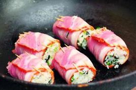 香煎菠菜飯糰 香煎菠菜飯糰