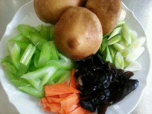 香菇西芹肉片 香菇西芹肉片