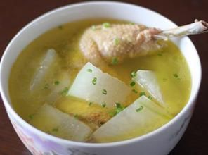 冬瓜草雞湯 冬瓜草雞湯