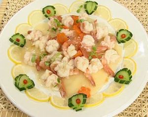 茶香蝦球 茶香蝦球