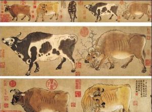 《五牛圖》 《五牛圖》