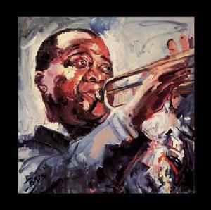 路易斯&middot;阿姆斯特朗 油畫