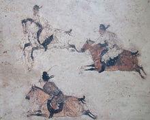 章懷太子墓壁畫