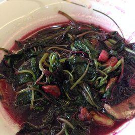 清炒莧菜 清炒莧菜