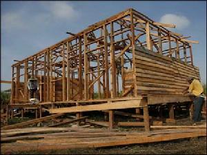 修建中的綠色保衛站