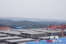 湘潭制梁廠存梁一角