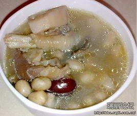 雞腳花生藕湯 雞腳花生藕湯