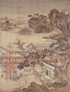 乾隆帝元宵行樂圖 乾隆帝元宵行樂圖