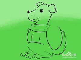 點線畫動物 點線畫動物