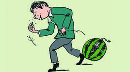 丟了西瓜揀芝麻 丟了西瓜揀芝麻