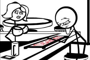 《喝醉的火柴人》 《喝醉的火柴人》