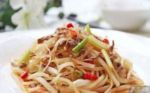 蘿蔔絲炒肉 蘿蔔絲炒肉