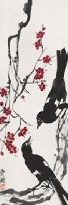 紅梅喜鵲 紅梅喜鵲