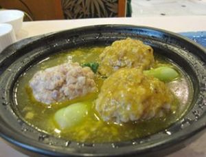 蟹粉獅子頭沙鍋 蟹粉獅子頭沙鍋