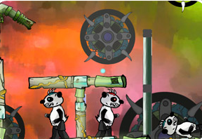 射殺殭屍熊貓選關版