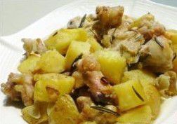 土豆烤雞翅 土豆烤雞翅