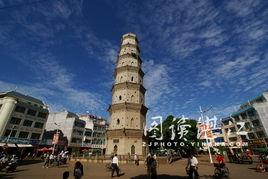 徐聞登雲塔