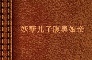 妖孽兒子腹黑娘親 妖孽兒子腹黑娘親