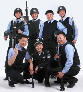 《派出所故事》主創合影